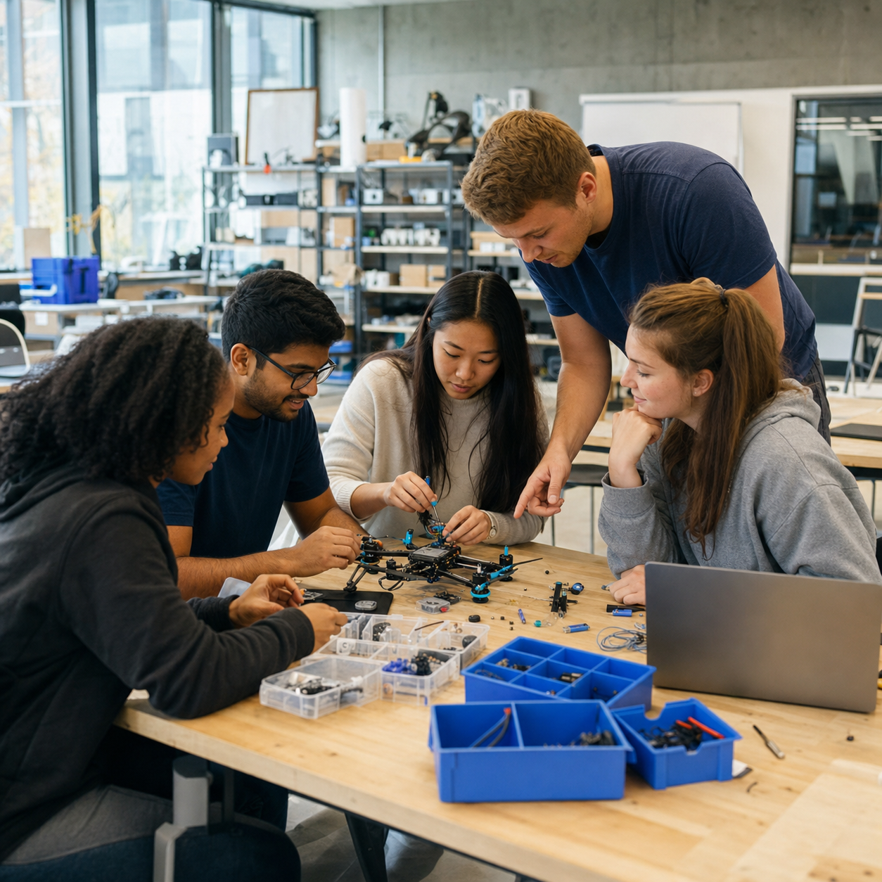 Des universités utilisent DroneBridge pour l’enseignement et la recherche.